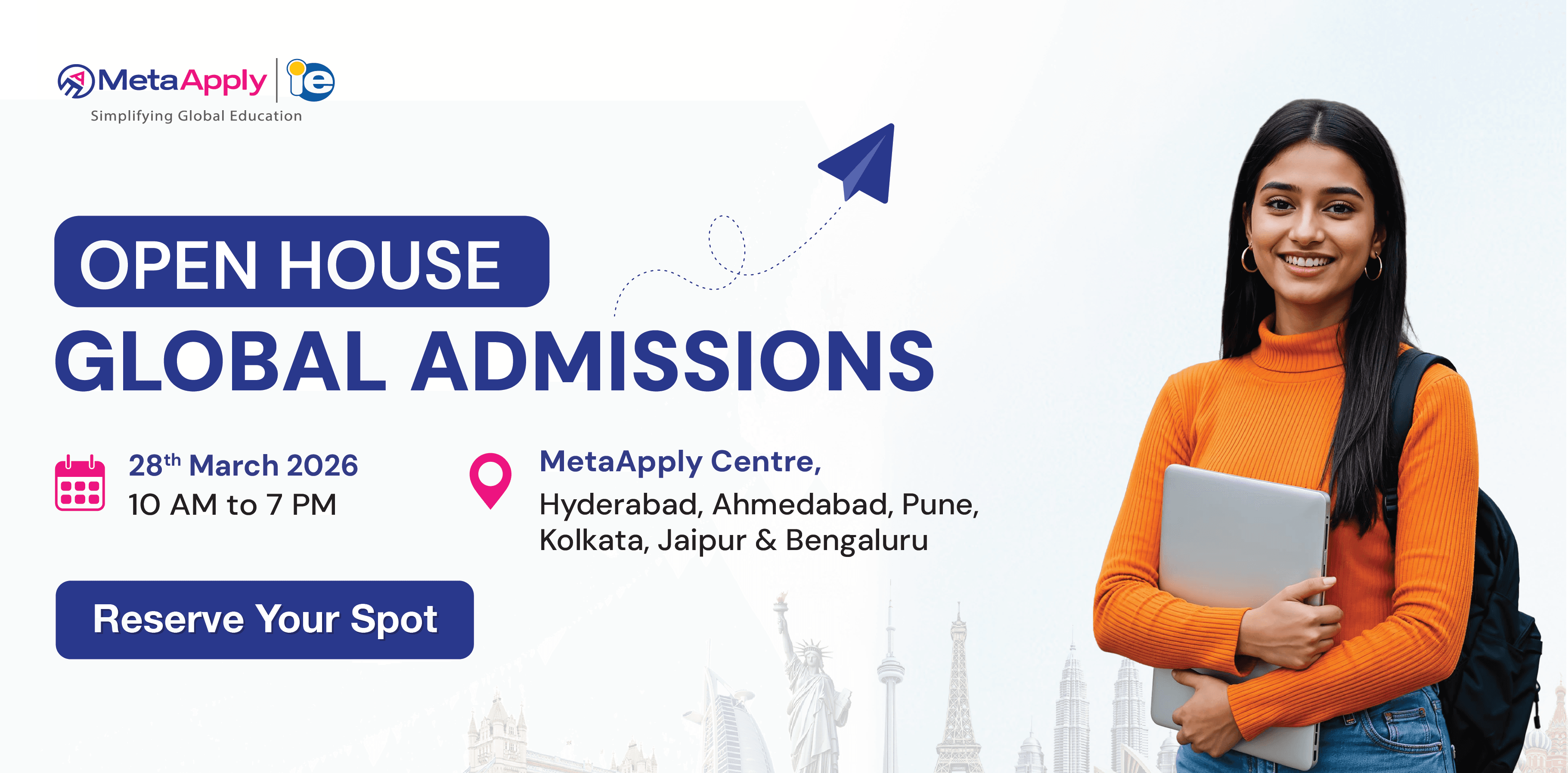 Global Admissions Day at MetaApply Study Abroad Centres