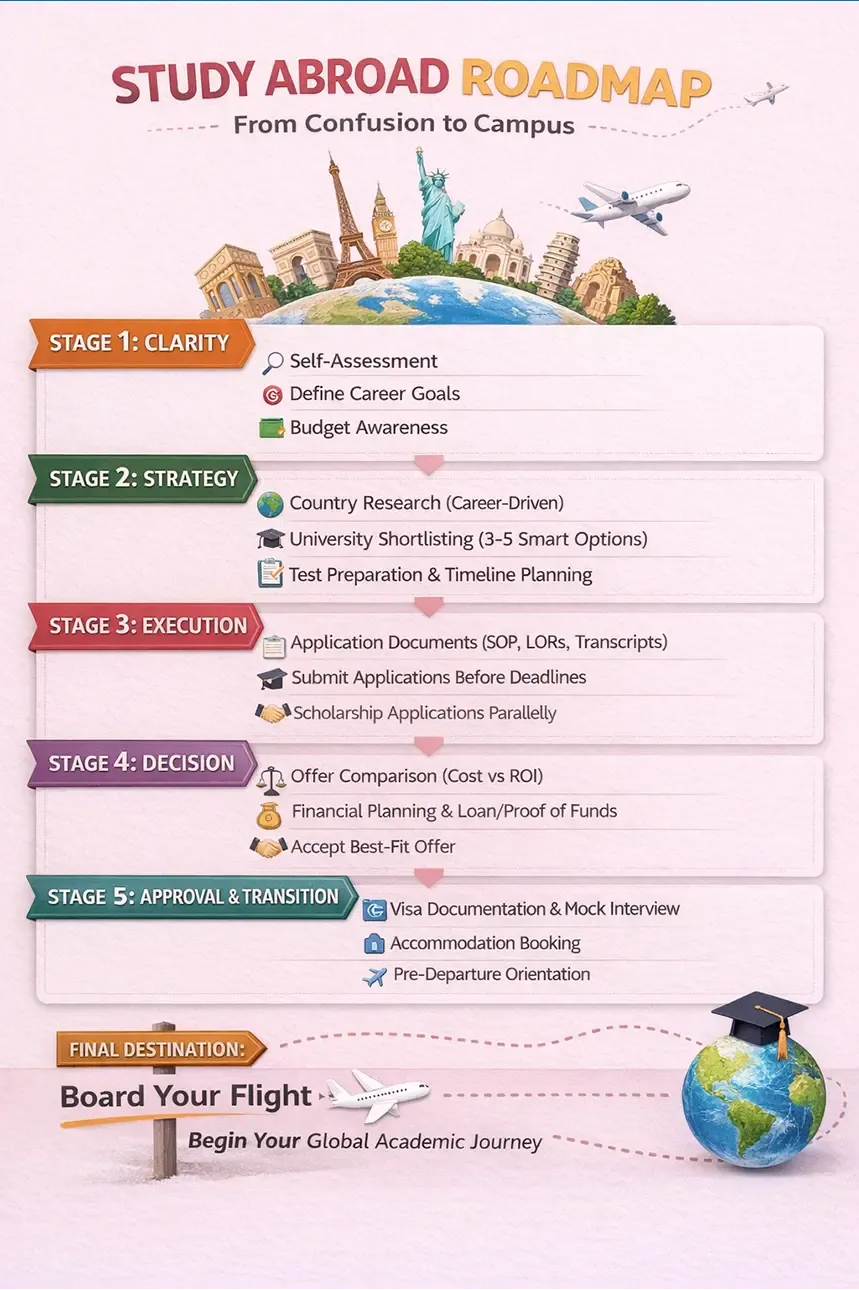 Study Abroad Roadmap: From Confusion to Campus