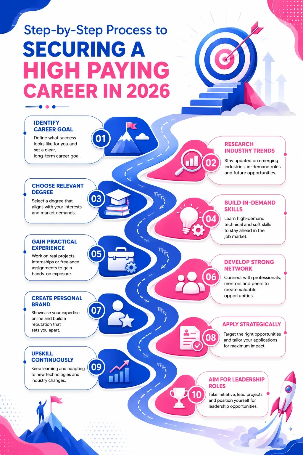 Step-by-Step Process to Securing a High Paying Career in 2026